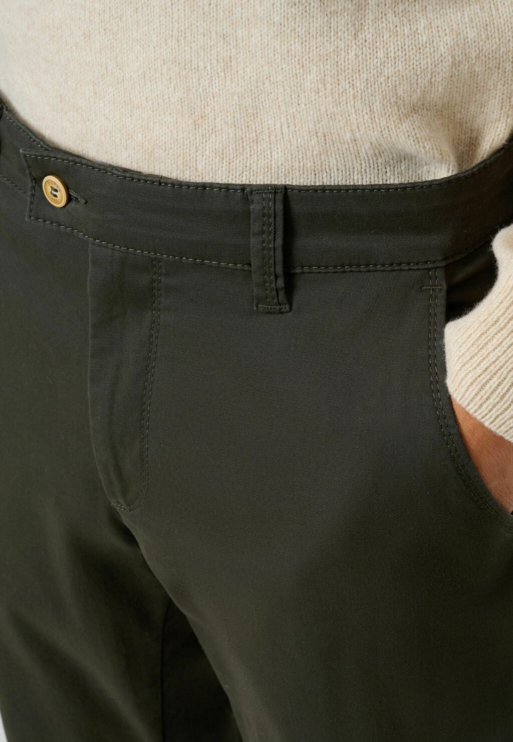

Чино Style Jim Tt Thermo BRAX, хаки