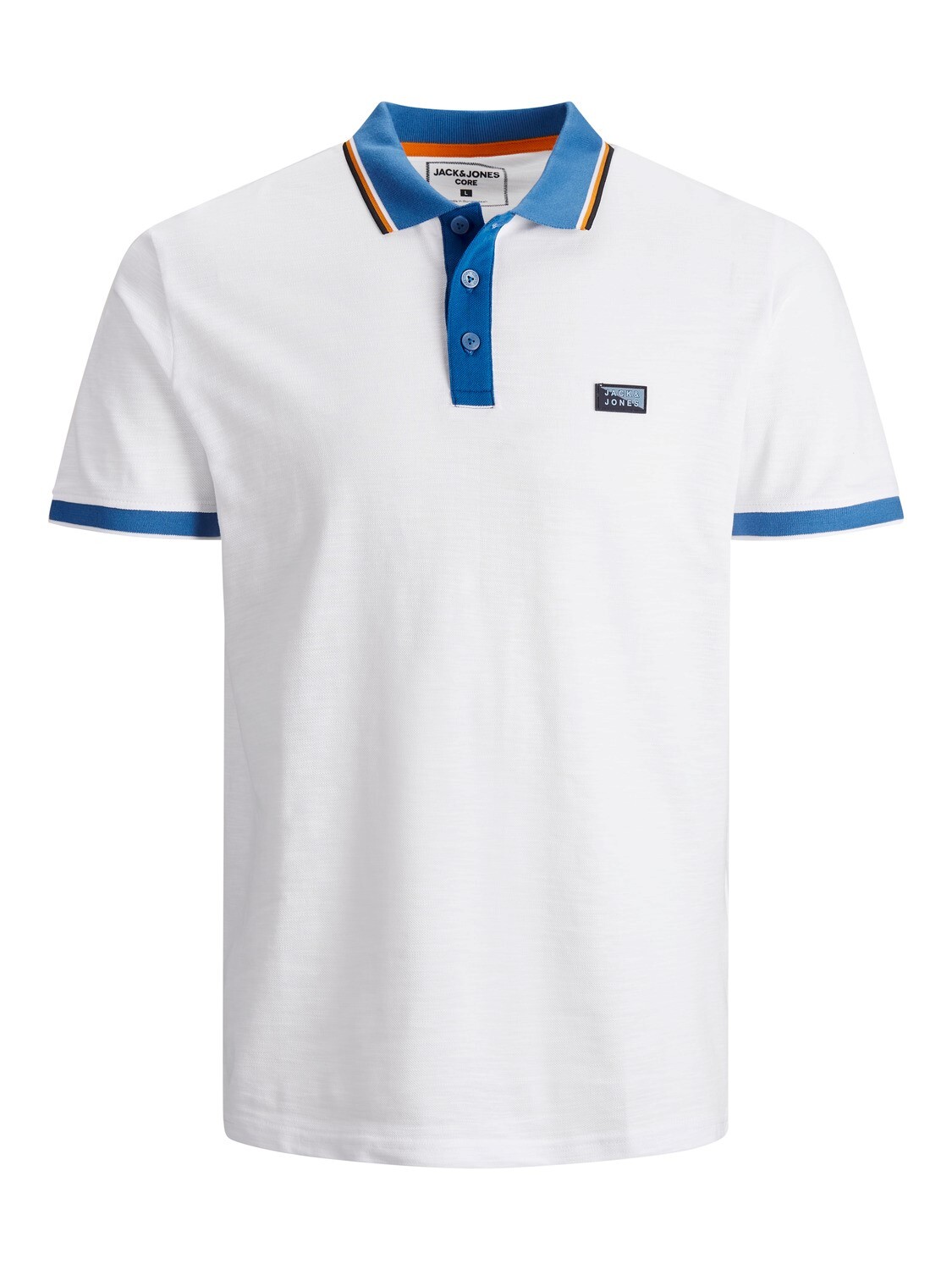 

Поло Jack & Jones Shirt 'Charming Turk', белый