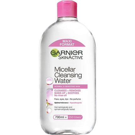 Мицеллярная очищающая вода для нормальной и чувствительной кожи 700мл, Garnier