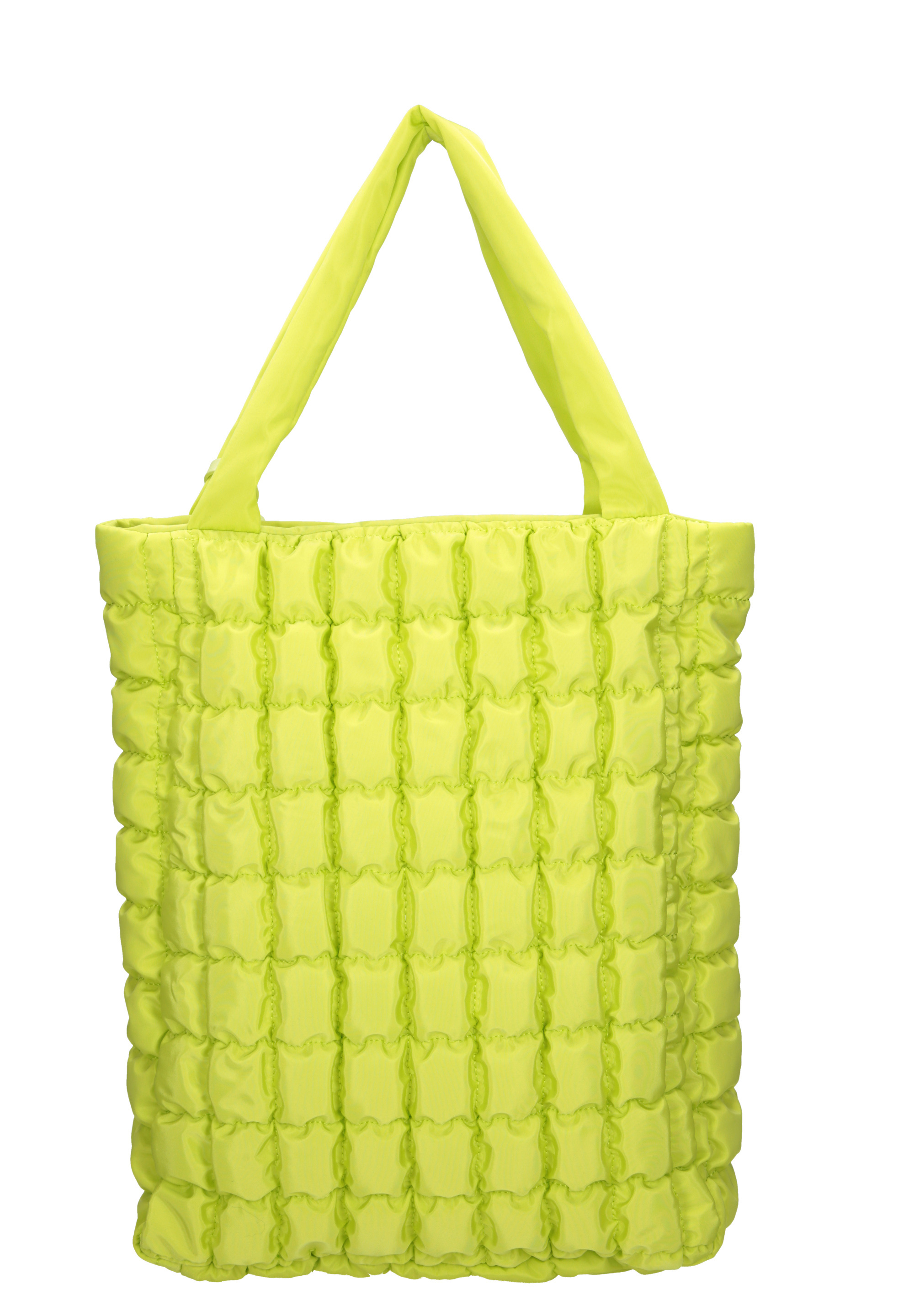 Сумка шоппер Nobo Bags Quilted, цвет Neon Green сумка шоппер nobo bags radiate цвет dark blue