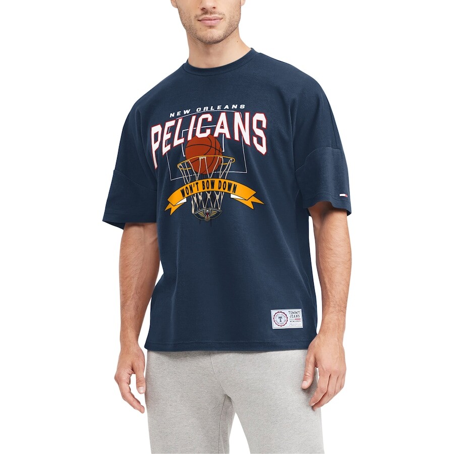 

Футболка с коротким рукавом Tommy Jeans New Orleans Pelicans, нави