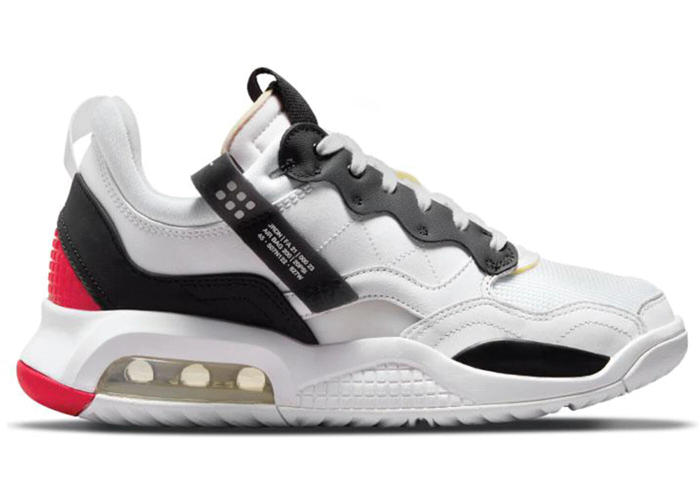 

Кроссовки Jordan MA2, белый / красный / дымчато-серый / черный
