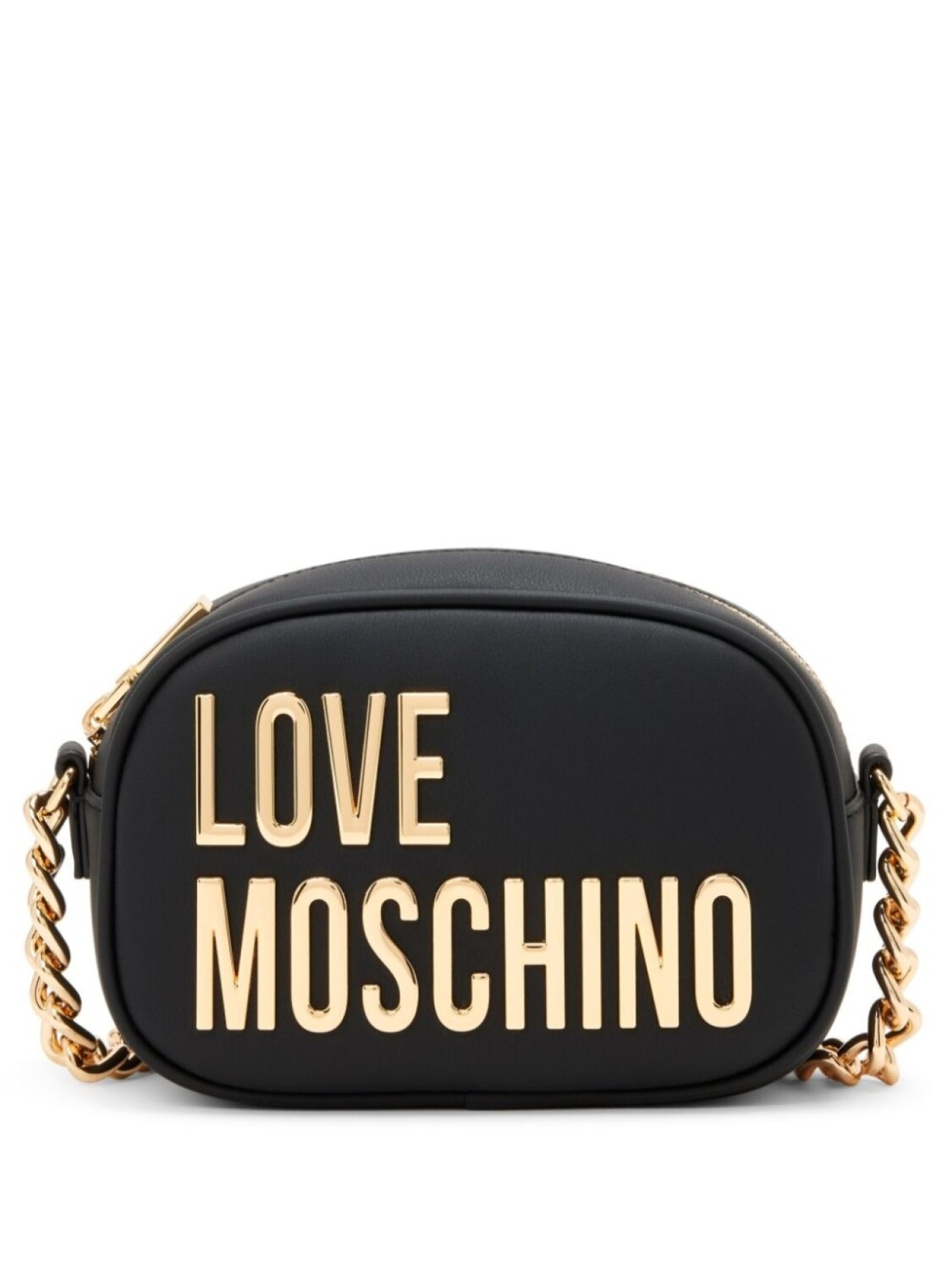 

Love Moschino сумка через плечо с аппликацией логотипа, черный