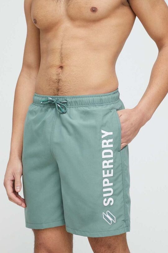 

Шорты для плавания Superdry, зеленый