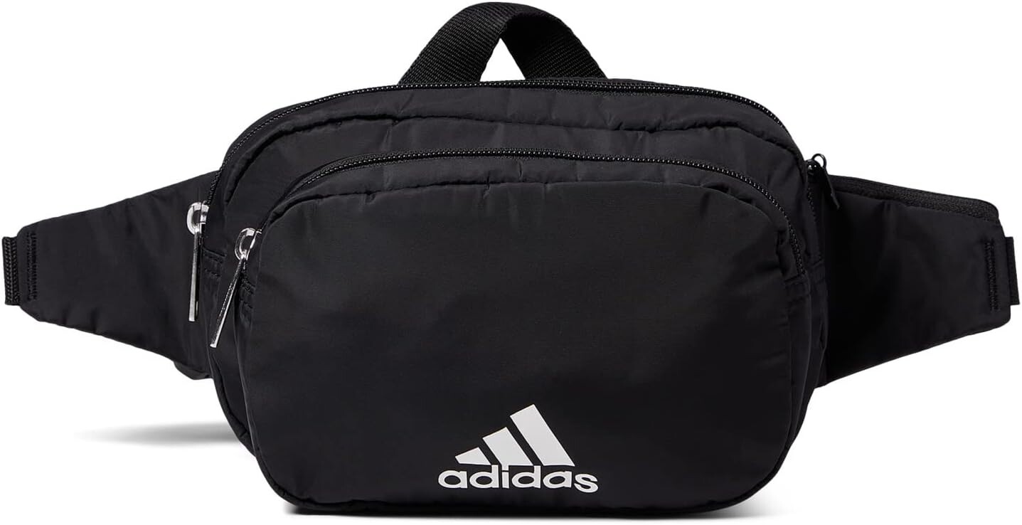 

Должен иметь поясную сумку adidas, черный