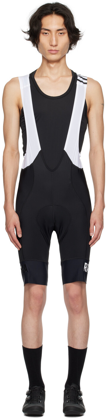 

Черно-белые шорты Pro Team Bib II Rapha