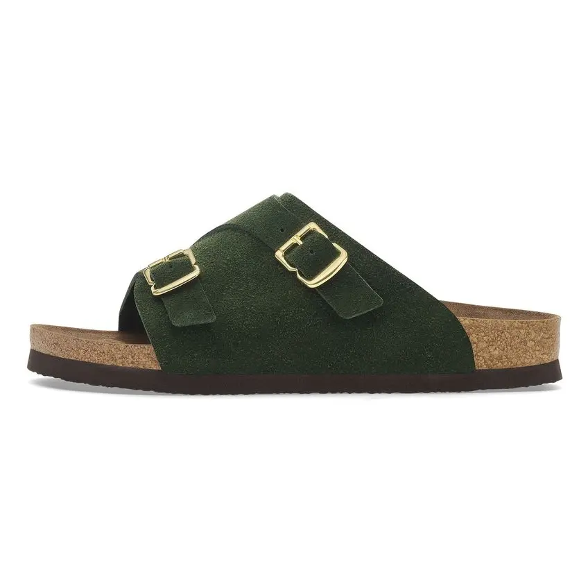 

Шлепанцы унисекс Birkenstock, темно-зеленый