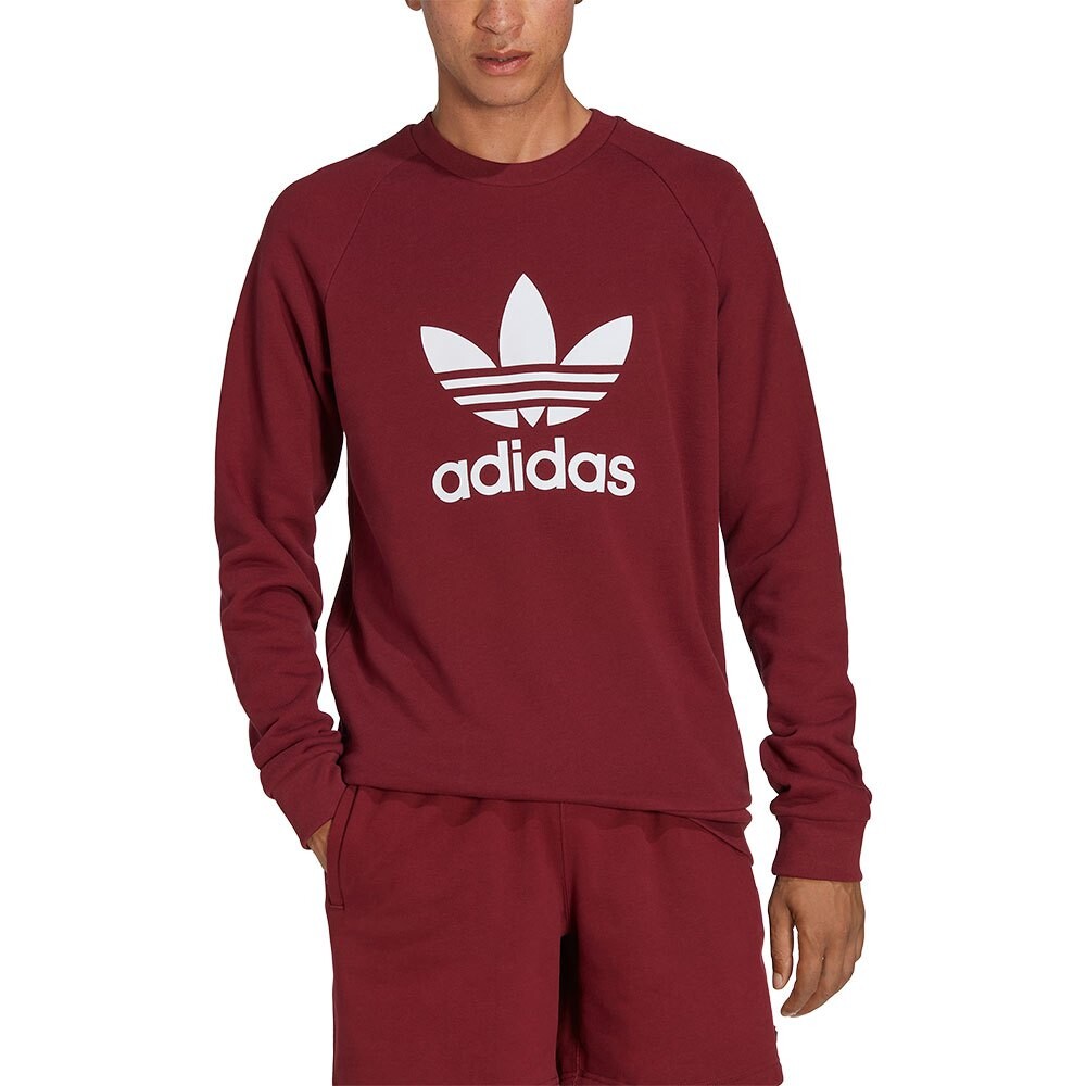 

Толстовка adidas Originals Adicolor Classics Trefoil Crewneck, красный