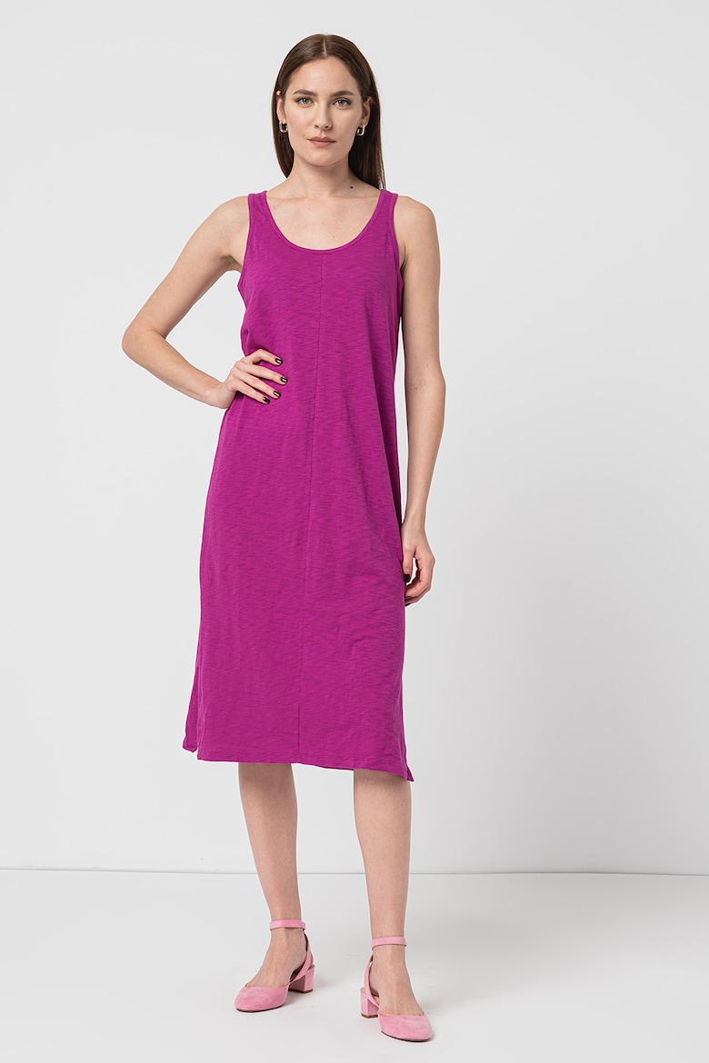Платье без рукавов с разрезами по бокам Gap, фиолетовый