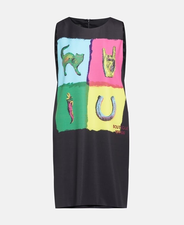 

Повседневное платье Boutique Moschino, черный