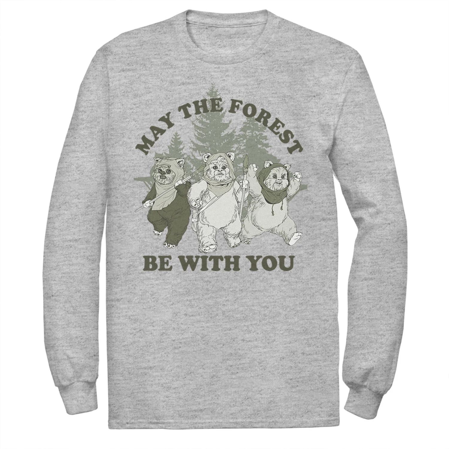 Мужская футболка Star Wars Ewoks May The Forest Be With You printio футболка классическая may the forest be with you