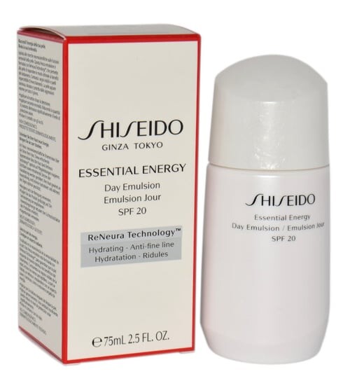 

Дневная увлажняющая эмульсия для лица, SPF 20, 75 мл Shiseido, Essential Energy