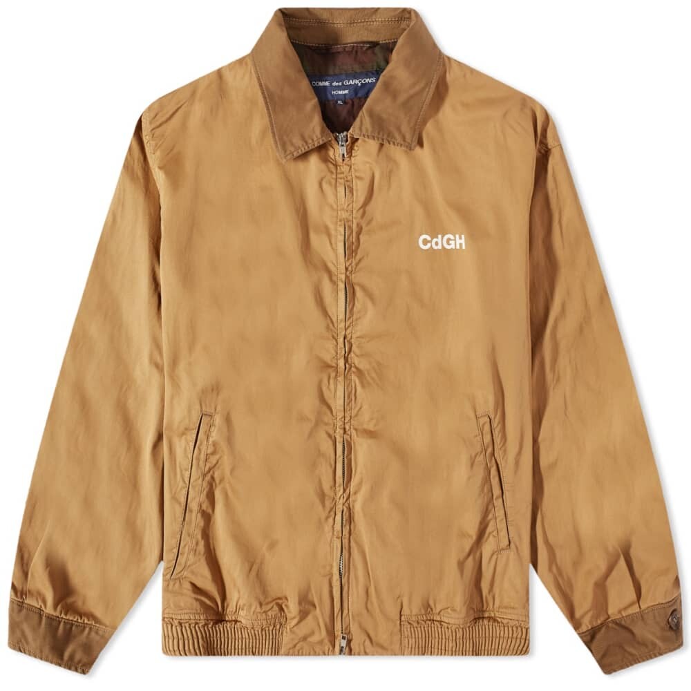

Куртка Харрингтон с логотипом Comme des Garçons Homme, бежевый