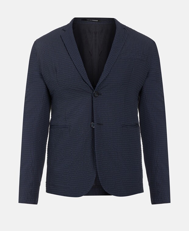 

Блейзер Emporio Armani, синий