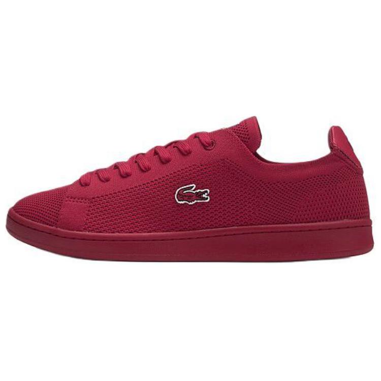 

Кроссовки LACOSTE Skateboarding Shoes Men Low-top Fuchsia, фуксия