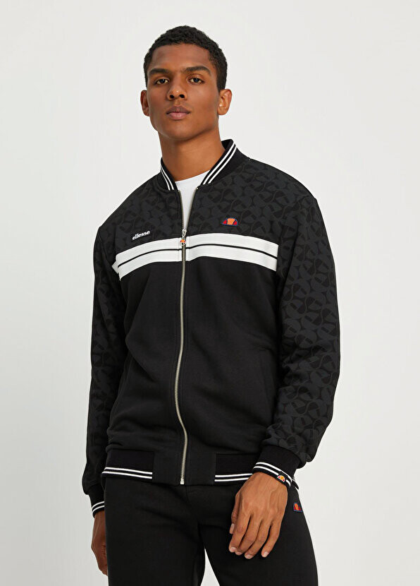 

Черная мужская спортивная куртка Ellesse, Черный