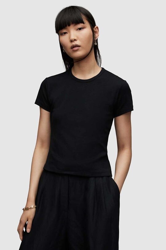 

Футболка STEVIE из хлопка AllSaints, черный