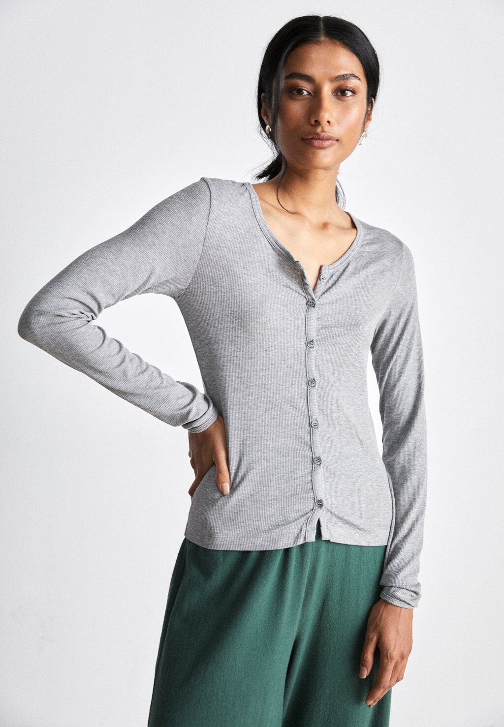 

Кардиган American Vintage, цвет gris chine