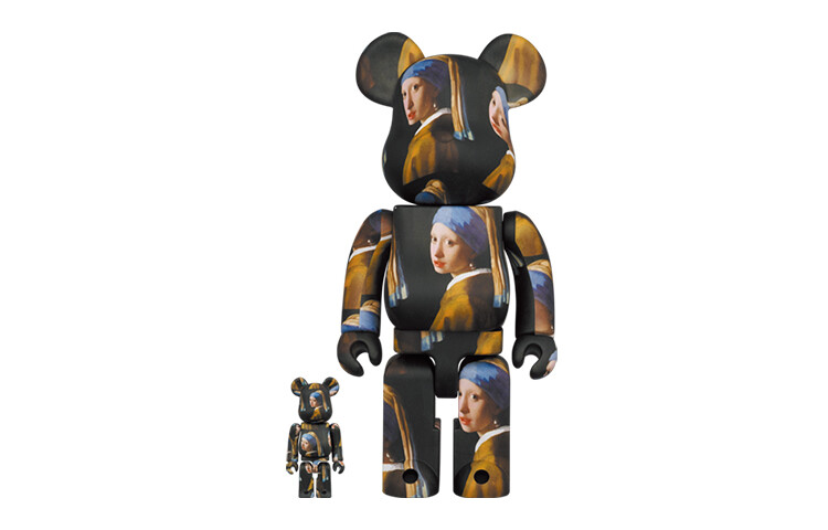 

Be@rbrick Йоханнес Вермеер Девушка с жемчужной сережкой 100% и 400%