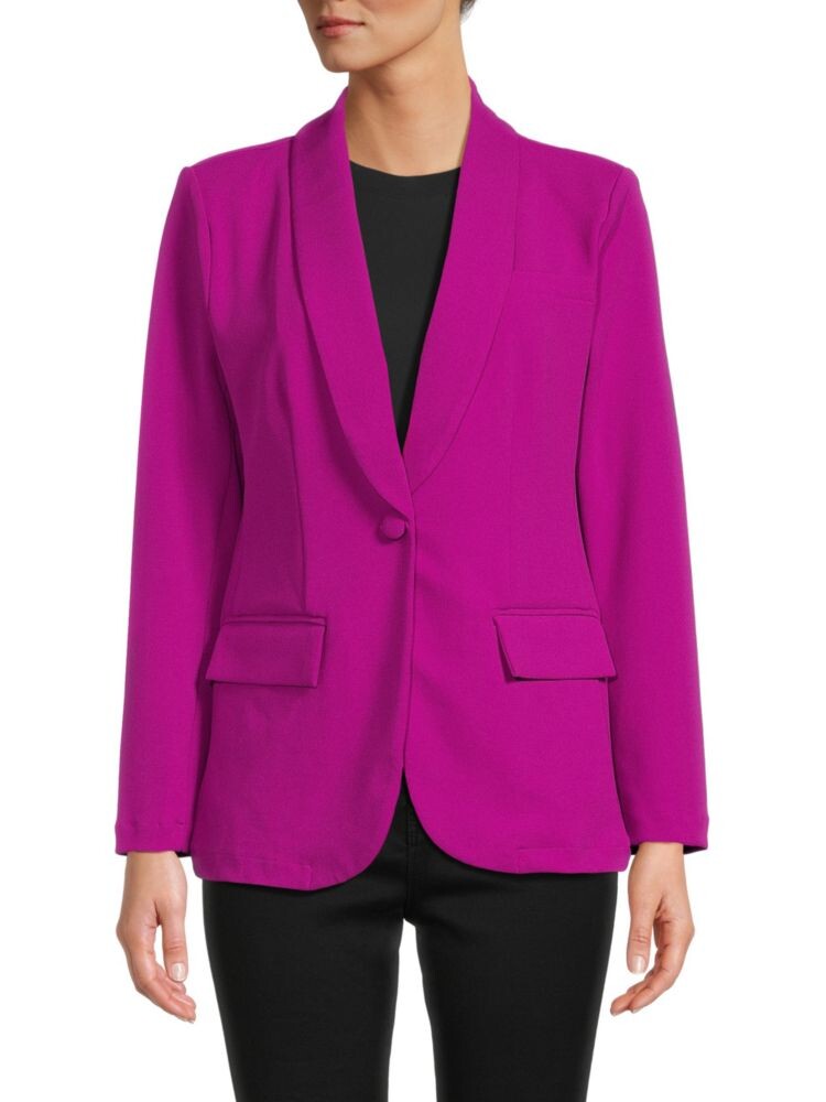 

Однобортный однобортный пиджак Melloday, цвет Magenta