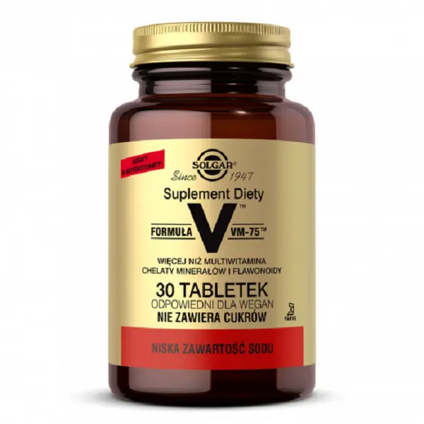 

Solgar Formuła VM-75 набор витаминов и минералов, 30 шт.