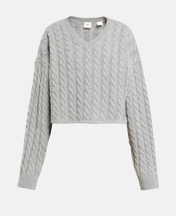 

Шерстяной джемпер Levi's, серый