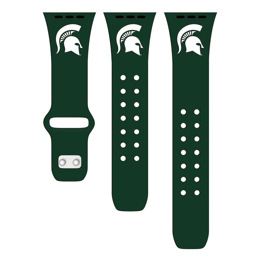 

Ремешок для часов Affinity Bands Michigan State Spartans, зеленый