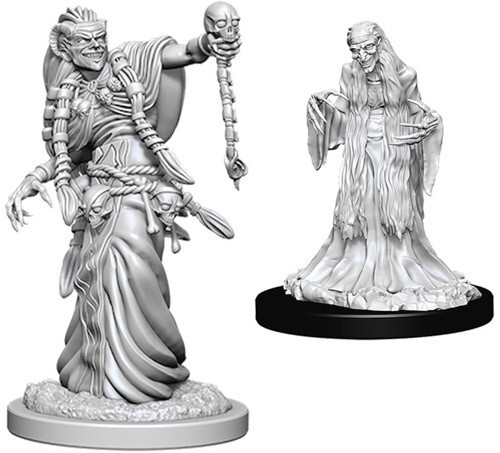 

Миниатюра WizKids/NECA D&D Nolzur's Marvelous Unpainted Minis: W6 Green Hag & Night Hag