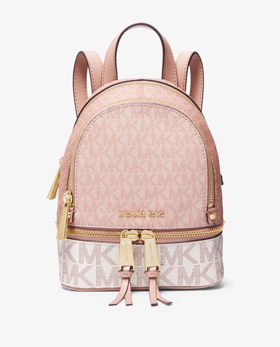 

Michael Michael Kors Rhea розовый женский рюкзак с логотипами и съемными ручками Michael Michael Kors, розовый
