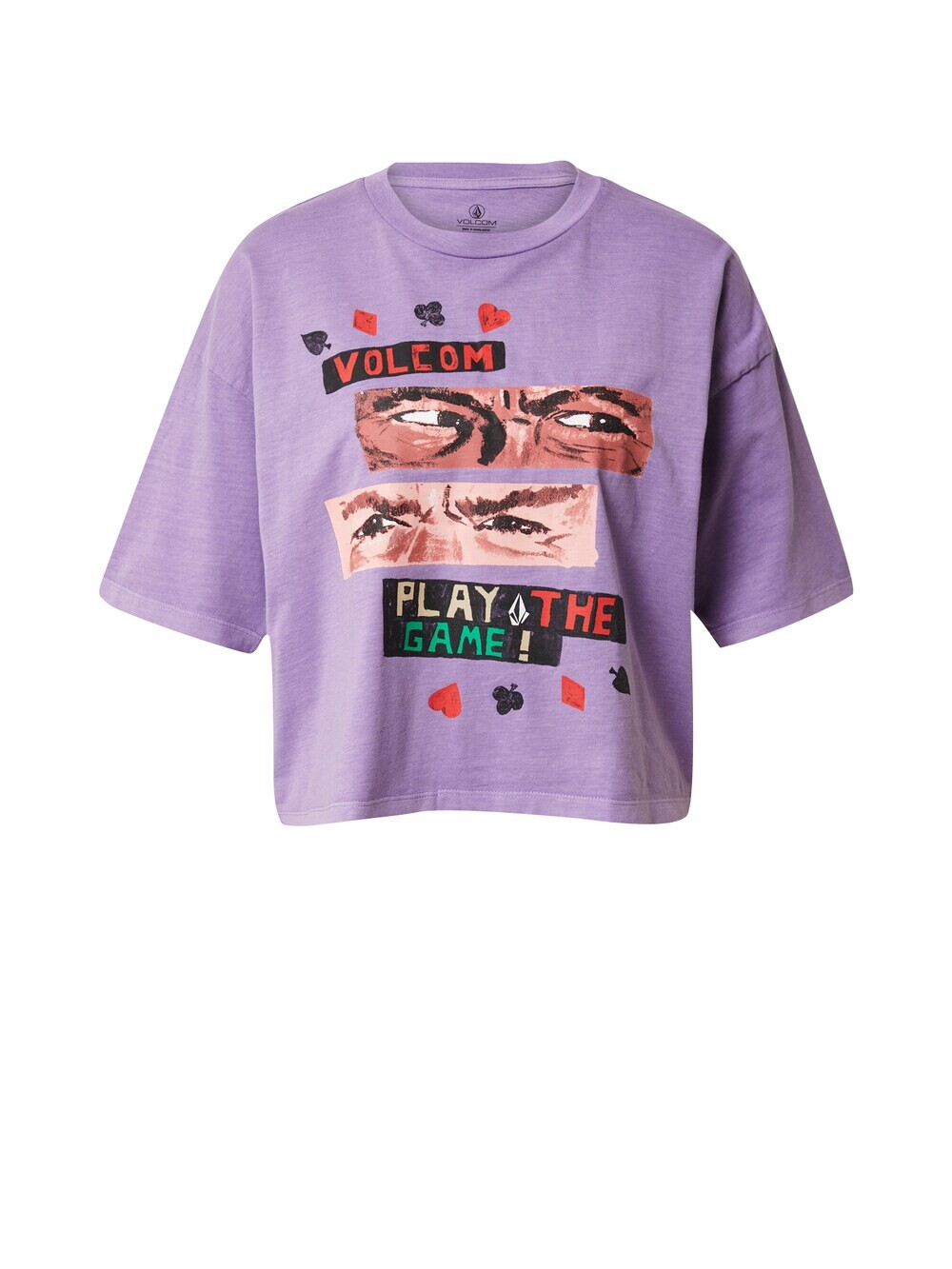 

Рубашка Volcom PLAY THE, фиолетовый