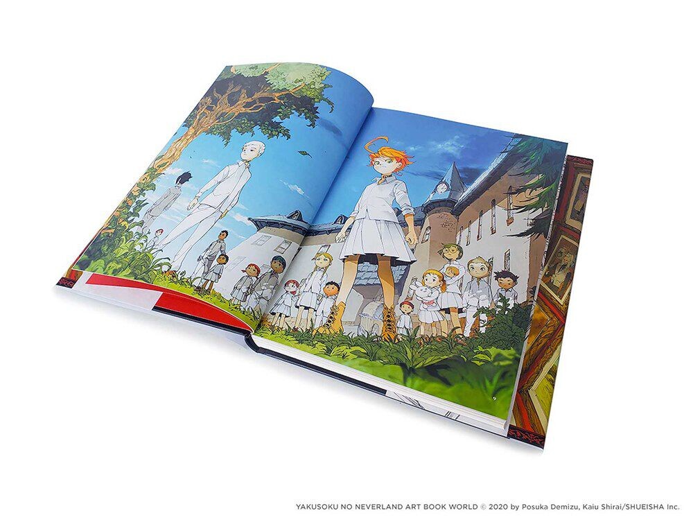 

Манга The Promised Neverland Art Book World (Hardcover)
