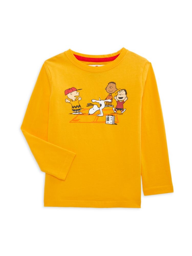 

Футболка Little Boy's & Boy's с рисунком арахиса Appaman, золото