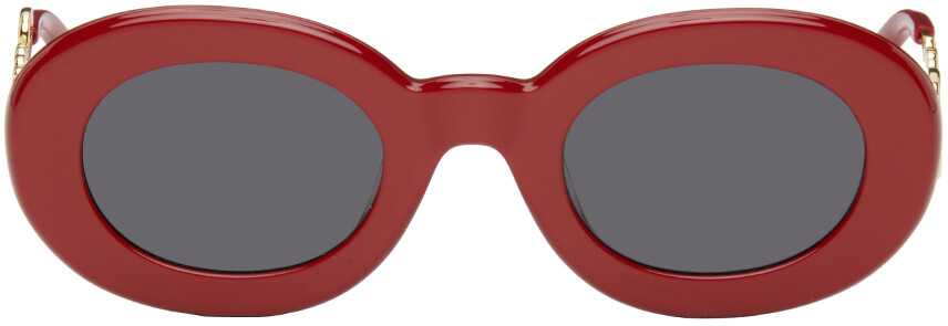 

Красные солнцезащитные очки Le Chouchou Les lunettes Pralu Jacquemus