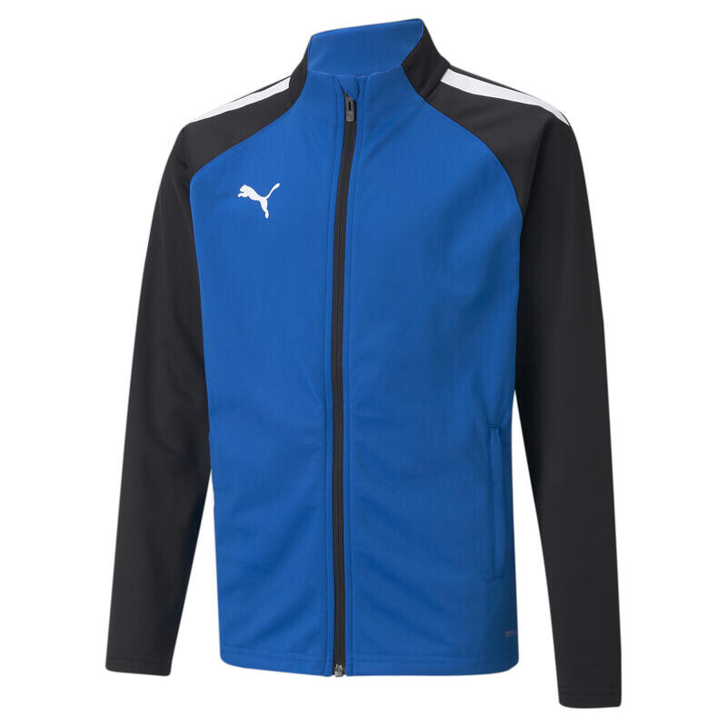 

Футбольная куртка TeamLIGA Training Молодежная PUMA Electric Blue Lemonade Black