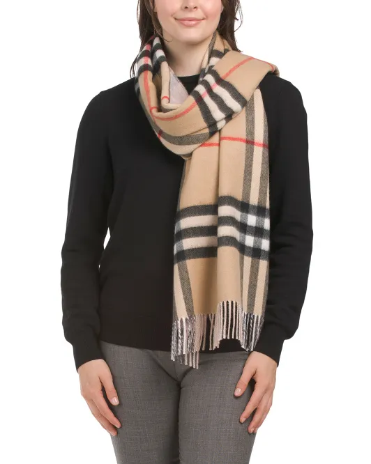 

Кашемировый шарф Made In Scotland Burberry, цвет Multi