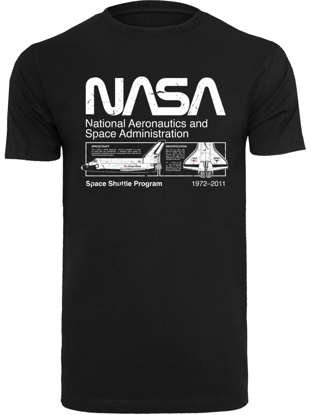 Футболка F4Nt4Stic NASA Classic Space Shuttle, черный