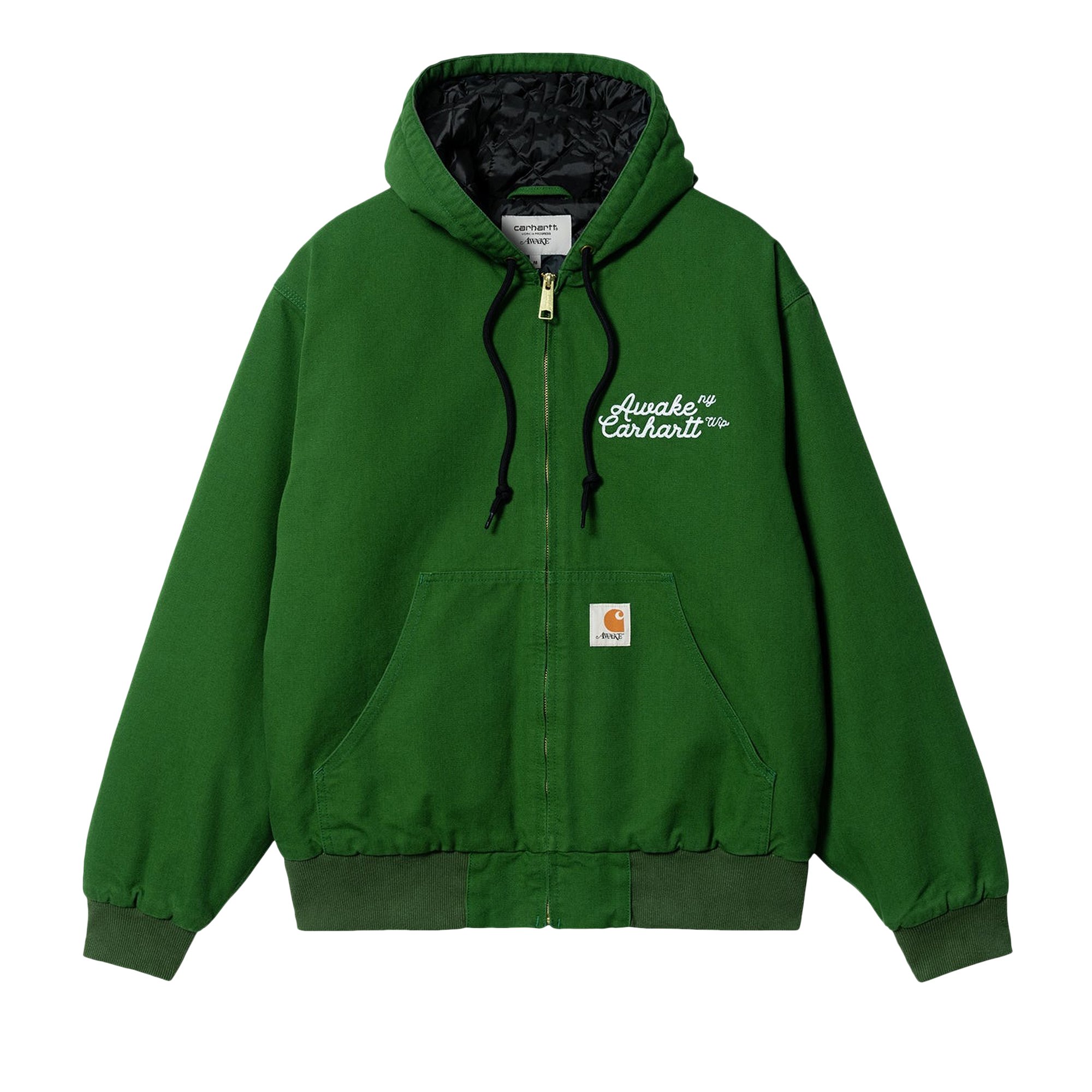 Куртка Carhartt WIP x Awake NY OG Active, темно-зеленая