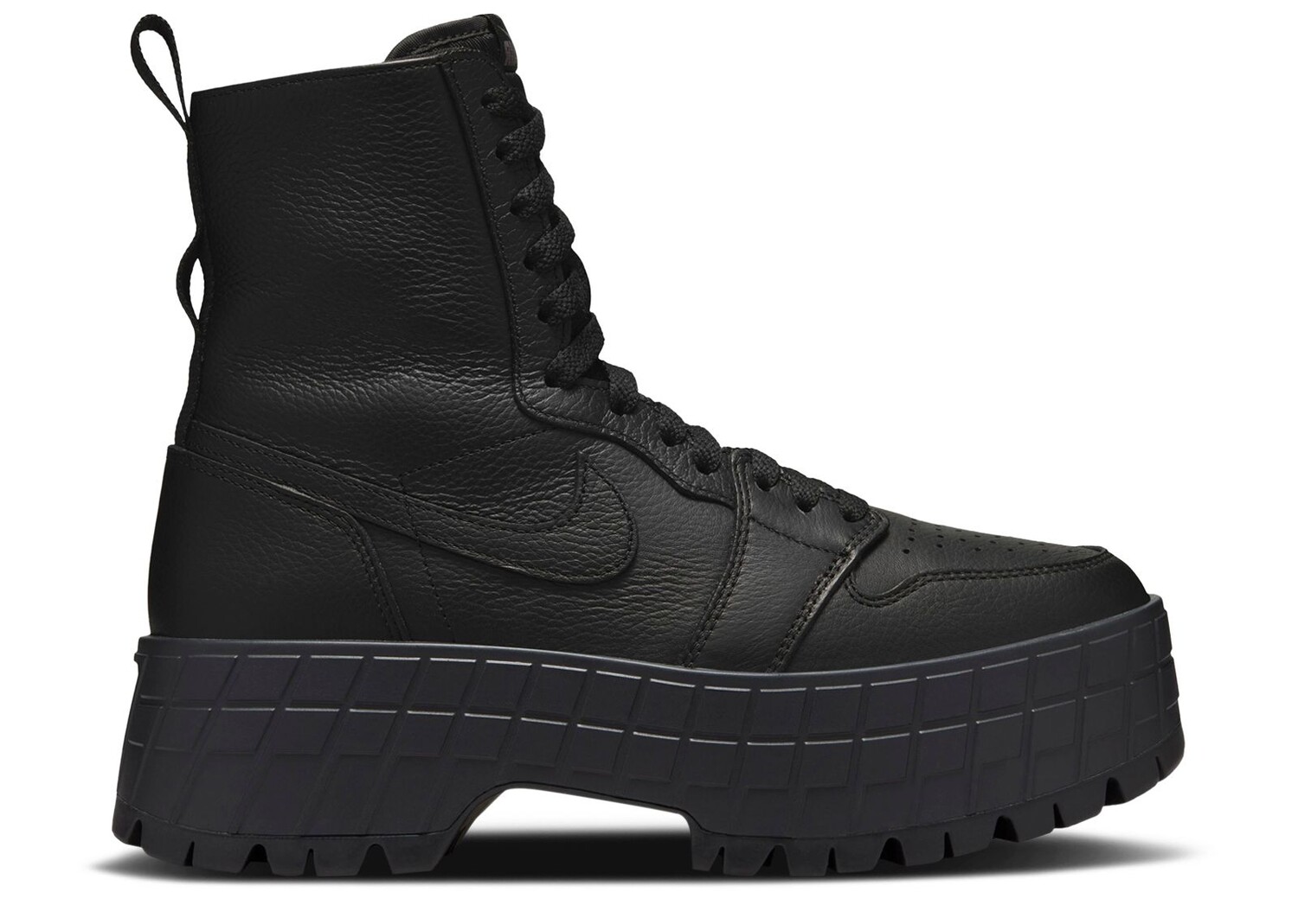 

Кроссовки Air Jordan Wmns Air Jordan 1 High Brooklyn 'Triple Black', черный