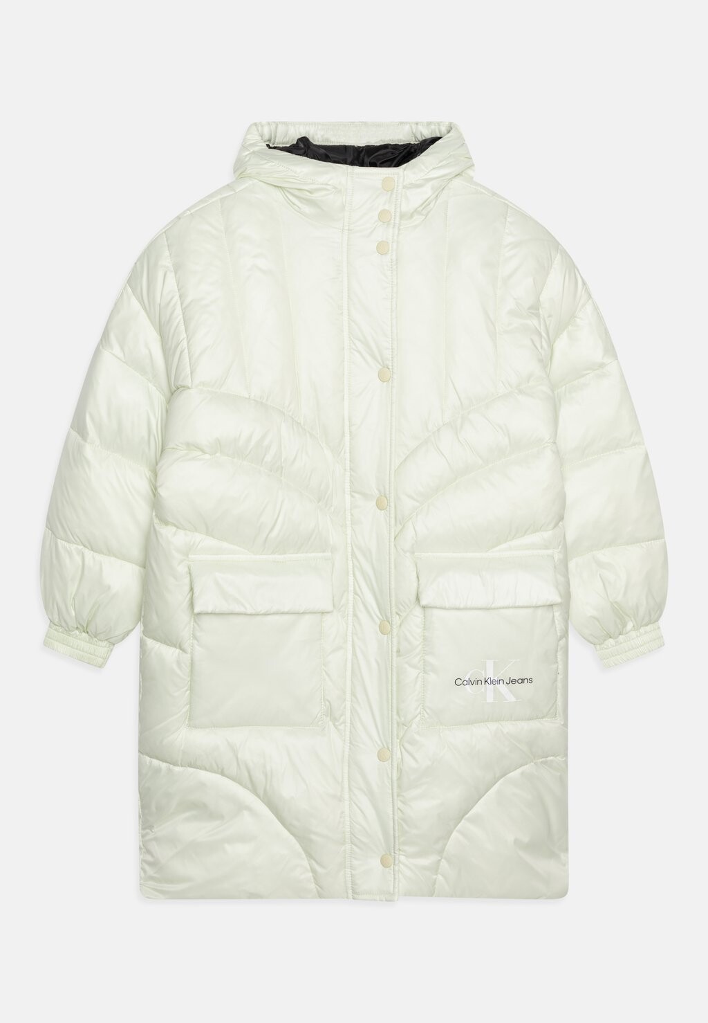 

Зимнее пальто OVERSIZED DUVET PADDED COAT Calvin Klein Jeans, цвет canary green