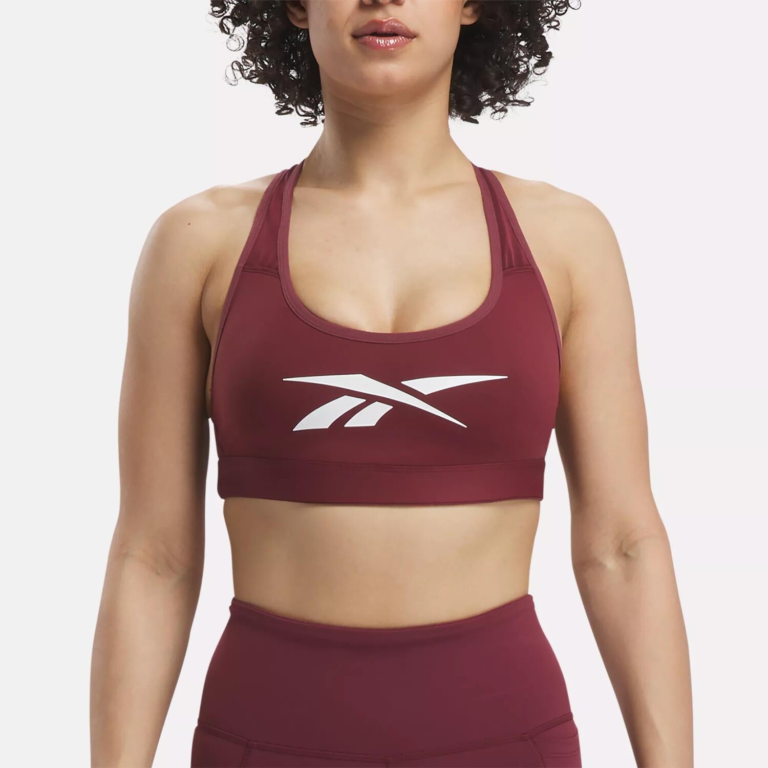 

Спортивный бюстгальтер Lux Vector Racer Reebok, цвет Classic Maroon