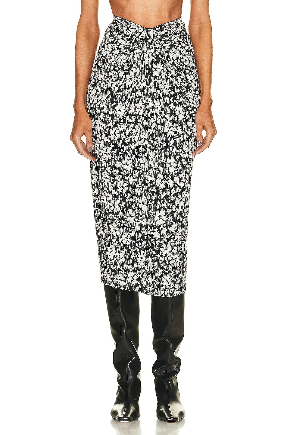 

Юбка Isabel Marant Etoile Jeldia, цвет Black & White