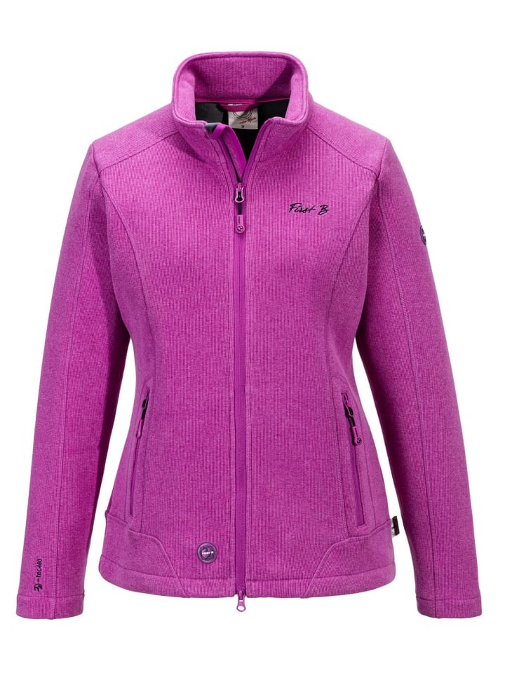 

Флисовая куртка First B, цвет fuchsia melange
