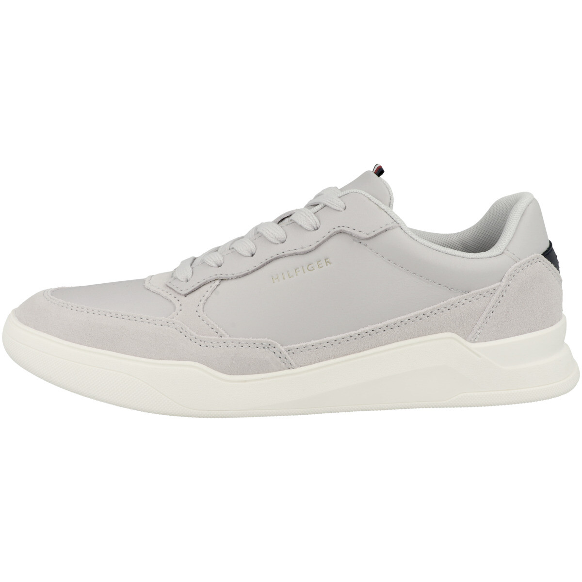 

Низкие кроссовки Tommy Hilfiger low Elevated Cupsole Leather Mix, светло серый