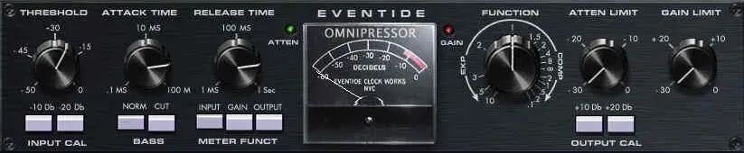 

Плагин Eventide Omnipressor Compressor/Limiter — академическая версия