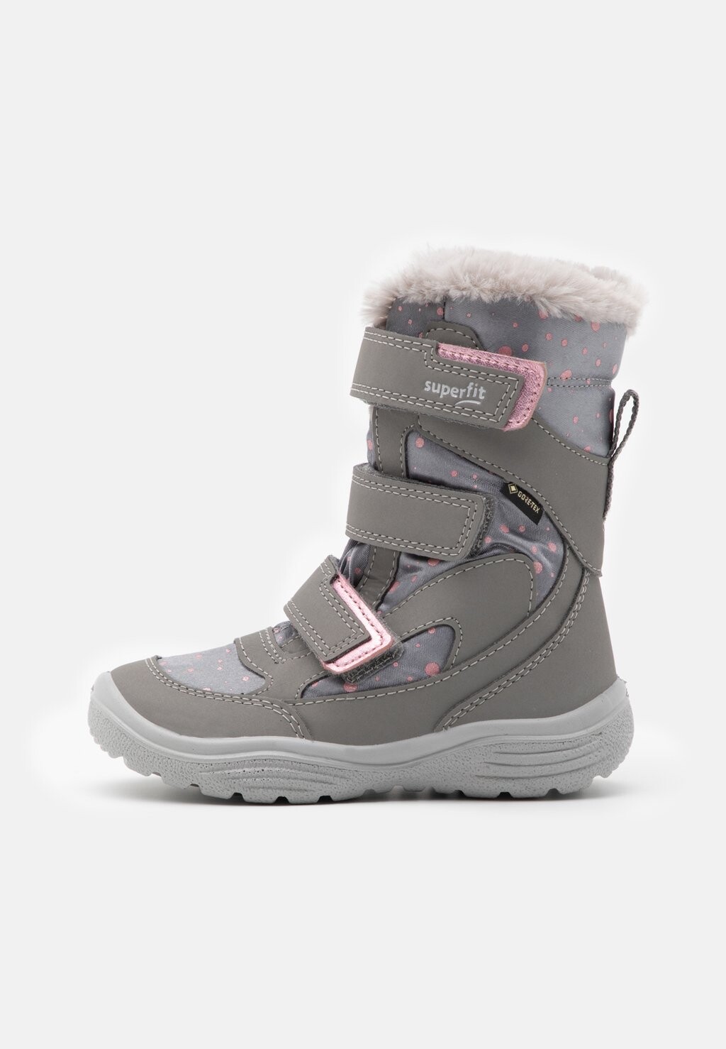 

Зимние ботинки Crystal Superfit, цвет hellgrau/rosa