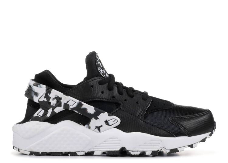 

Кроссовки Nike WMNS AIR HUARACHE RUN SE 'BLACK WHITE', черный