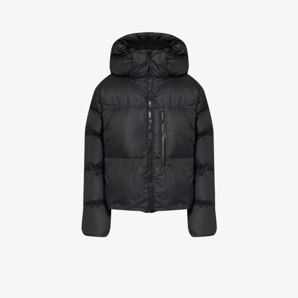 Утепленная куртка TrueNature из переработанного полиэстера Adidas By Stella Mccartney, черный цена и фото