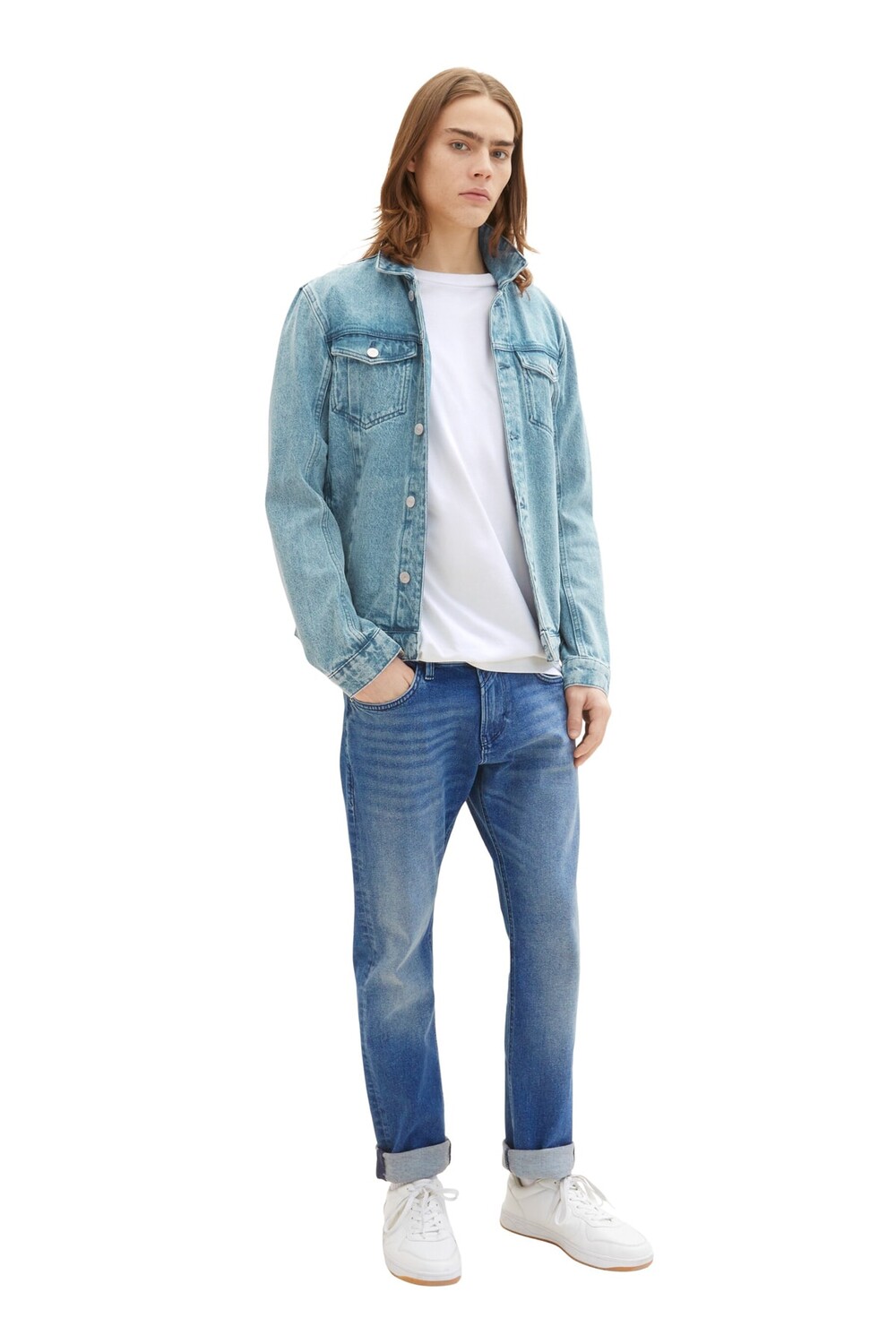 

Джинсы - Серые - Прямые Tom Tailor Denim, серый
