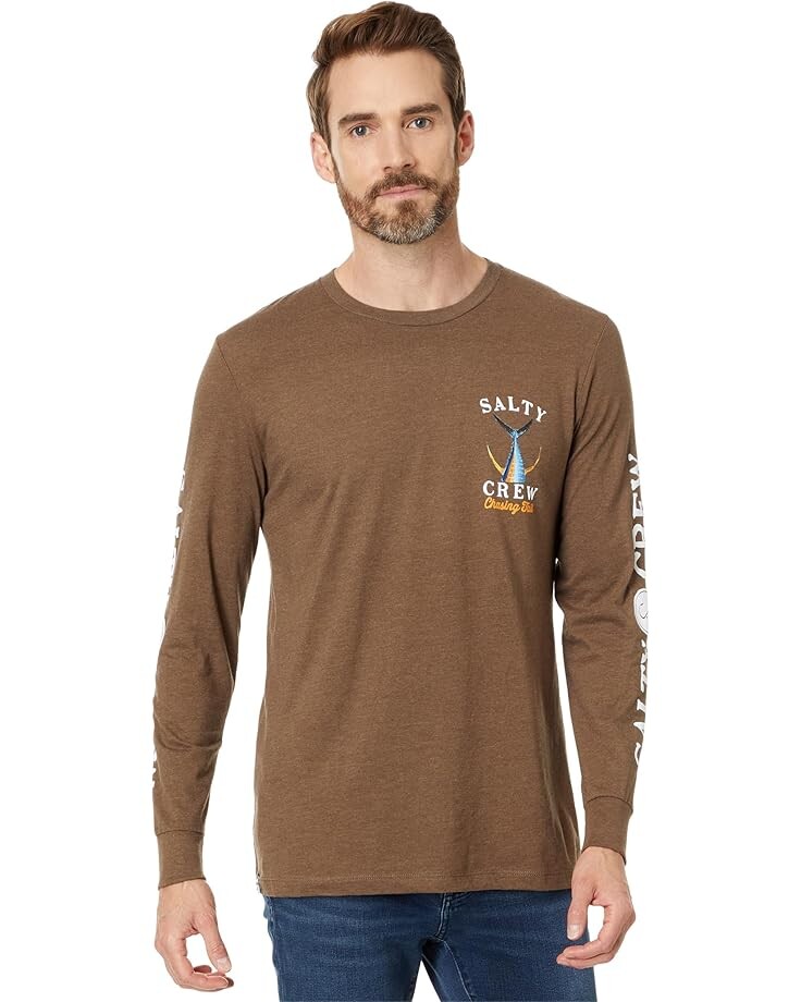 

Футболка Salty Crew Tailed Standard Tee, цвет Mocha Heather