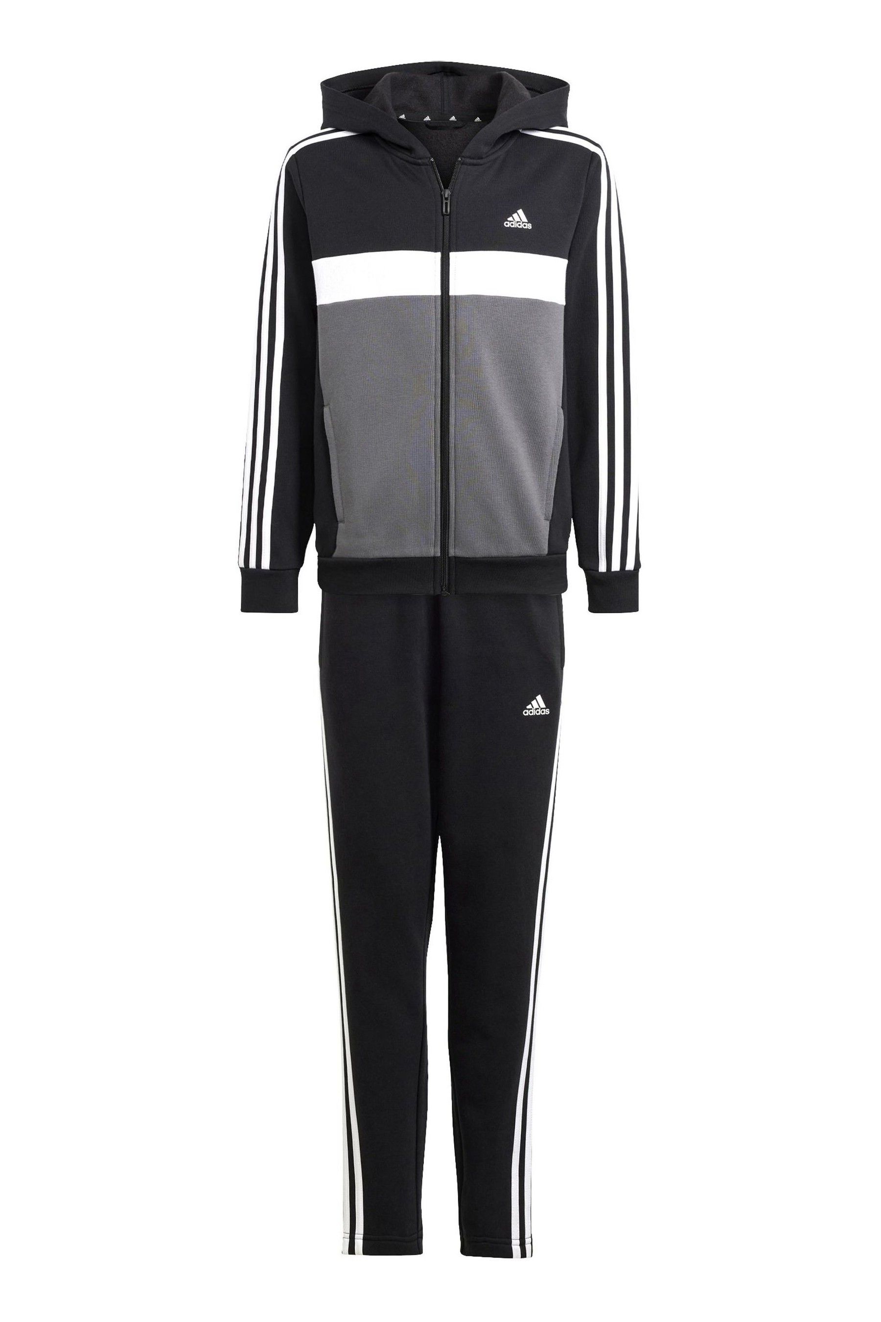 Adidas Slim Fit Cotton Fleece Tracksuit